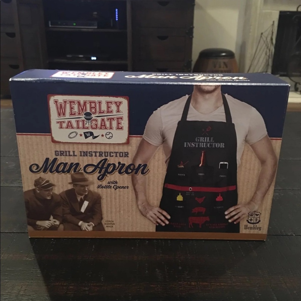 Man Apron NIB